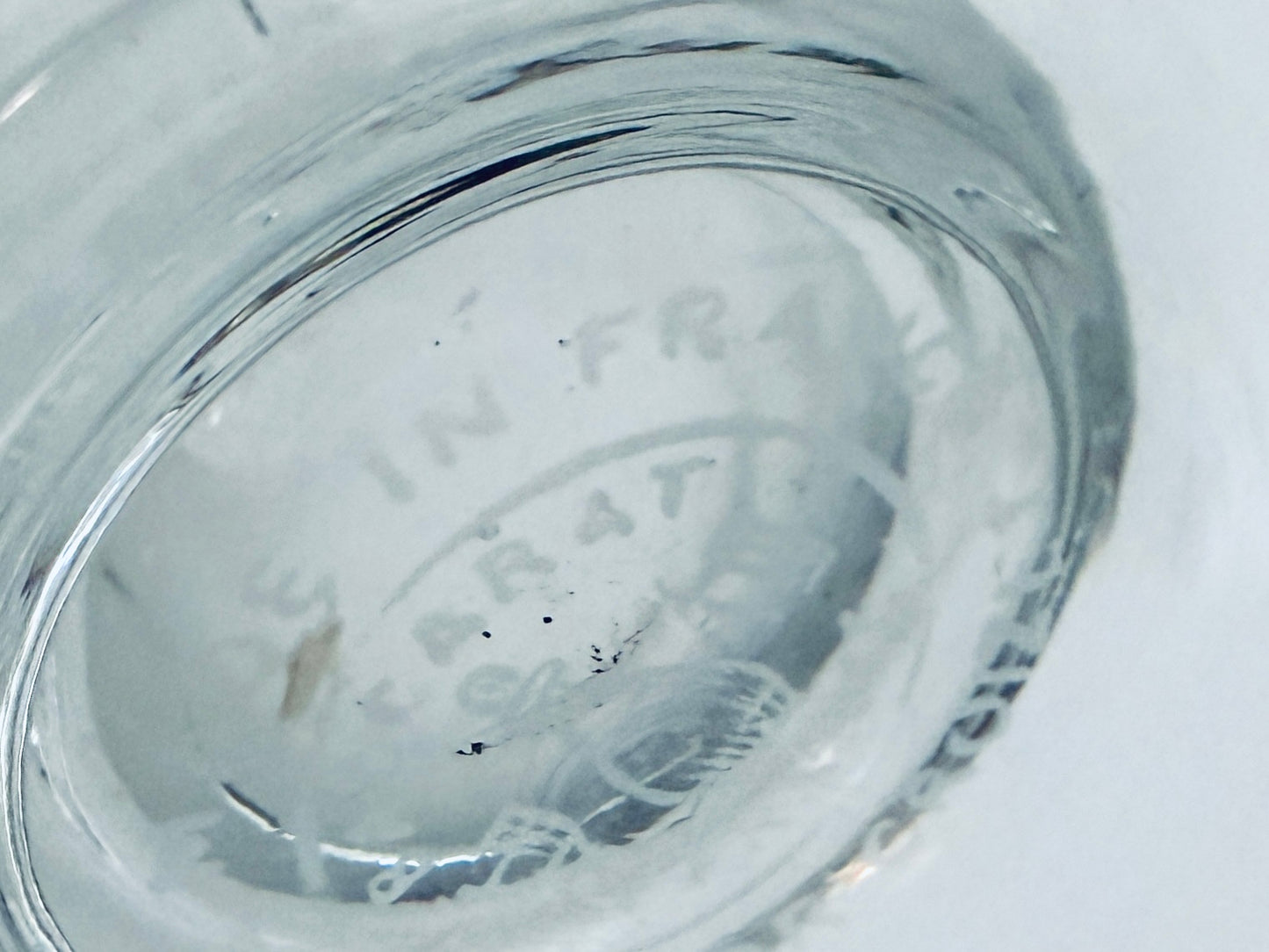 Baccarat Bottle For Croizet Made In France Neoclassic Crystal Decanter