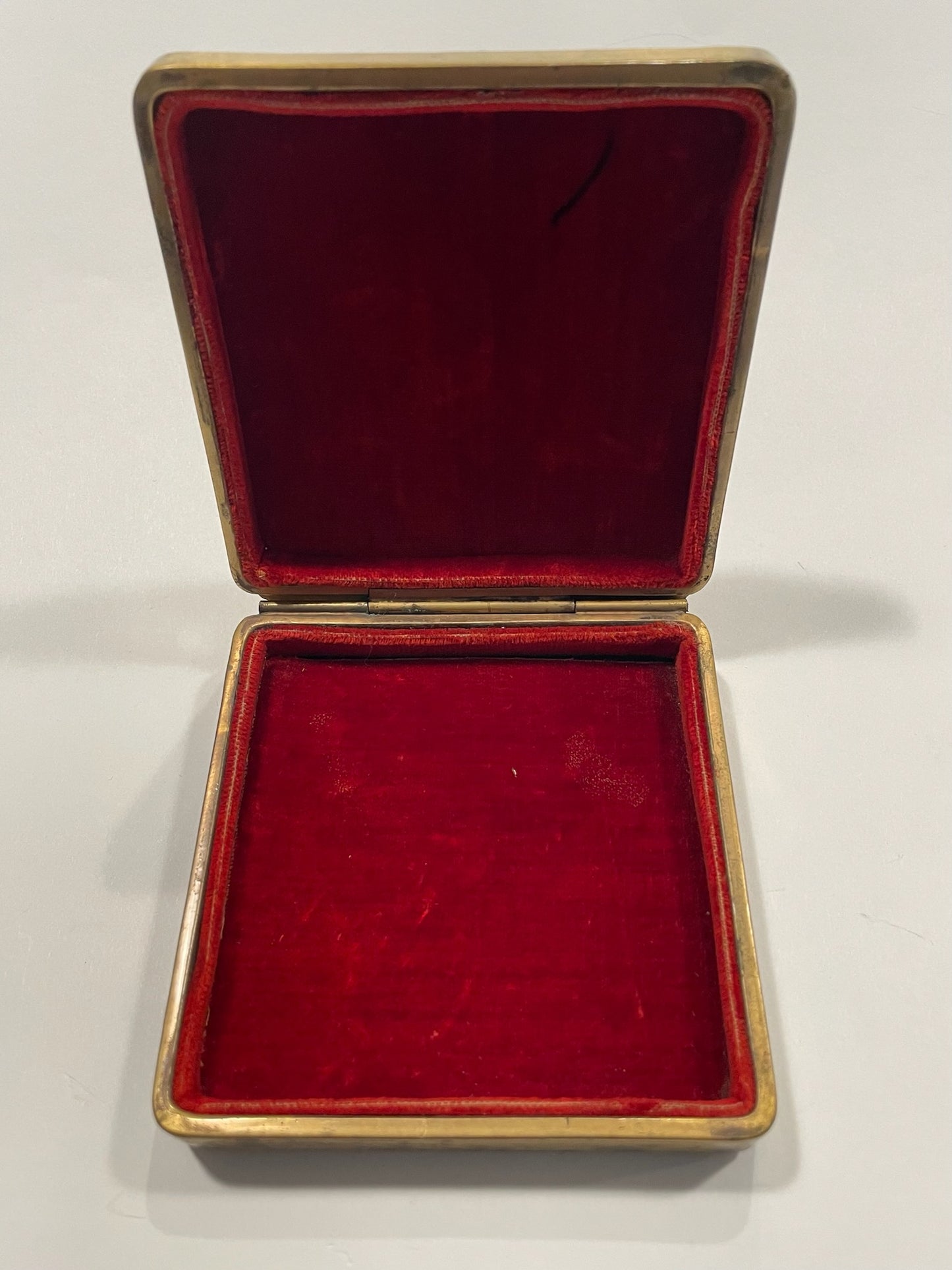 Florentine Hand Crafted Painted Gilt Decorated Folk Italian Humidor Box