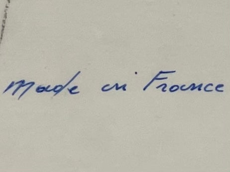 Early 20th Century Yellow Porcelain France Hand Painted Floral Medallions Chest W Tray Set