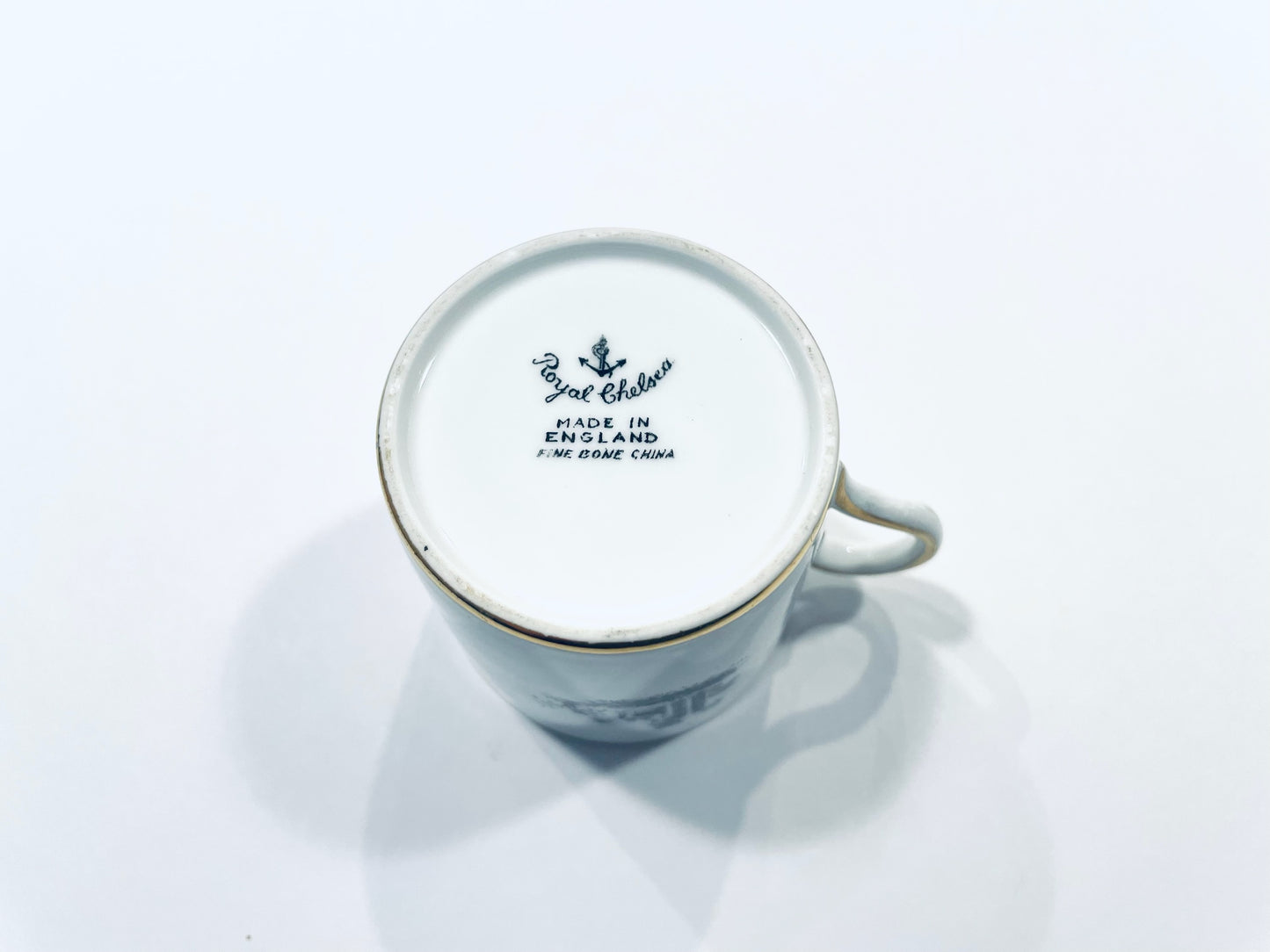 Royal Chelsea Made In England Fine Bone China Pheasant Miniature Cup