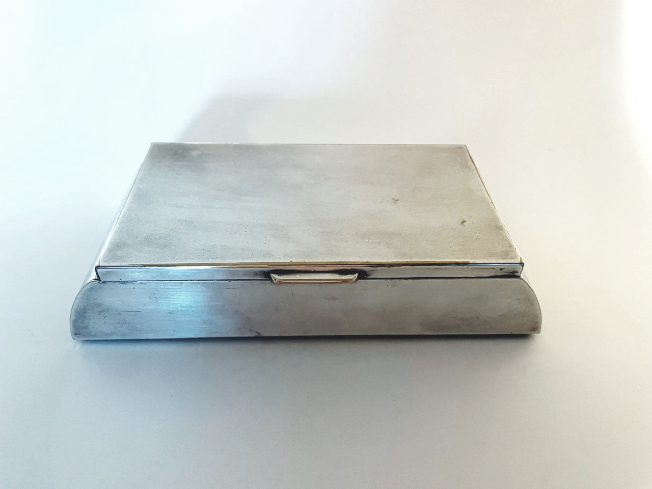 tobacco tin with compartments Extra Small CVault Humidified Container clear acrylic front door with a brass hinge to make sure that your collectibles are safe and can withstand deterioration 1790 English Tobacco Box Brass