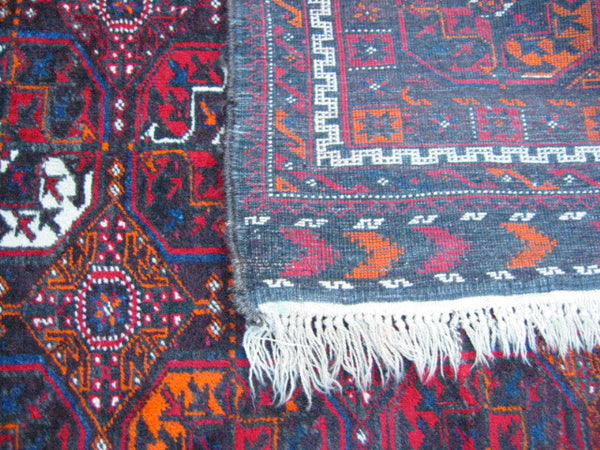 Persian Rug Transitional Pile of Wool Imported 7 ft Imported From San Francisco - Designer Unique Finds 
 - 2