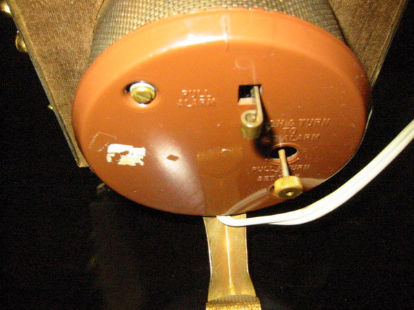 Art Deco American Cherub Crest Brass Electric Clock - Designer Unique Finds 
 - 7