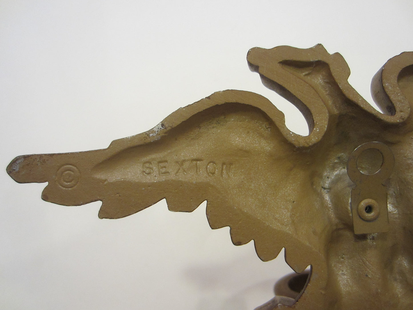 Sexton American Eagle Bronze Post Modern Wall Candle Sconces
