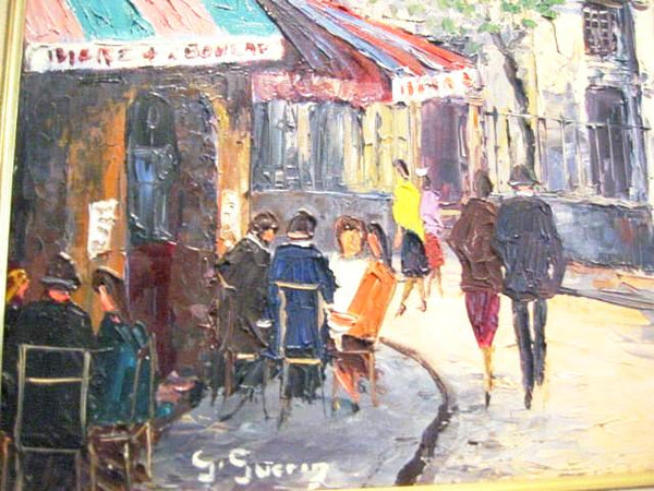 Attriubuted S Sverin St Pierre d Montmartre Paris Impressionist Oil On Canvas - Designer Unique Finds 
 - 1