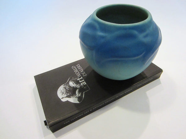 Van Briggle Blue Green Signature Ceramic Bowl