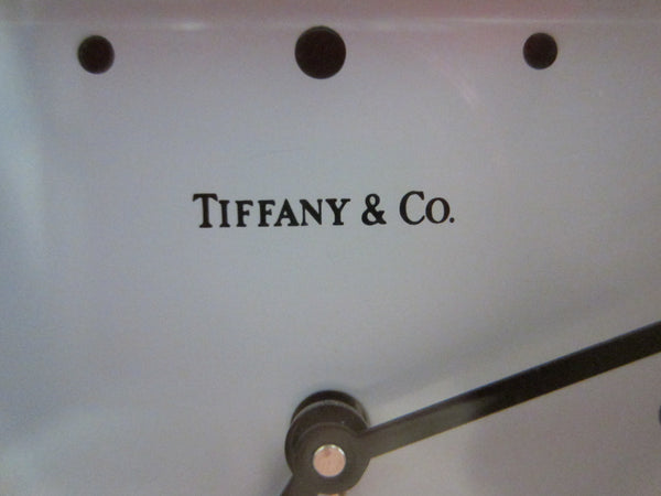 Tiffany Co Swiss Silver Quartz Desk Clock - Designer Unique Finds 
 - 3