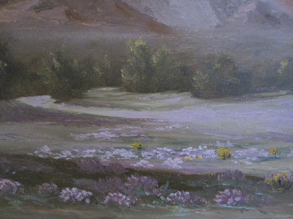 Flossie Marten Impressionist Desert Landscape Signed Oil on Canvas - Designer Unique Finds 
 - 6