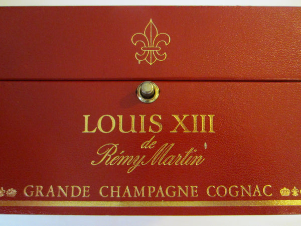 France Cased Baccarat Crystal Liquor Decanter Luis XIII Remy de Martin Cognac - Designer Unique Finds 