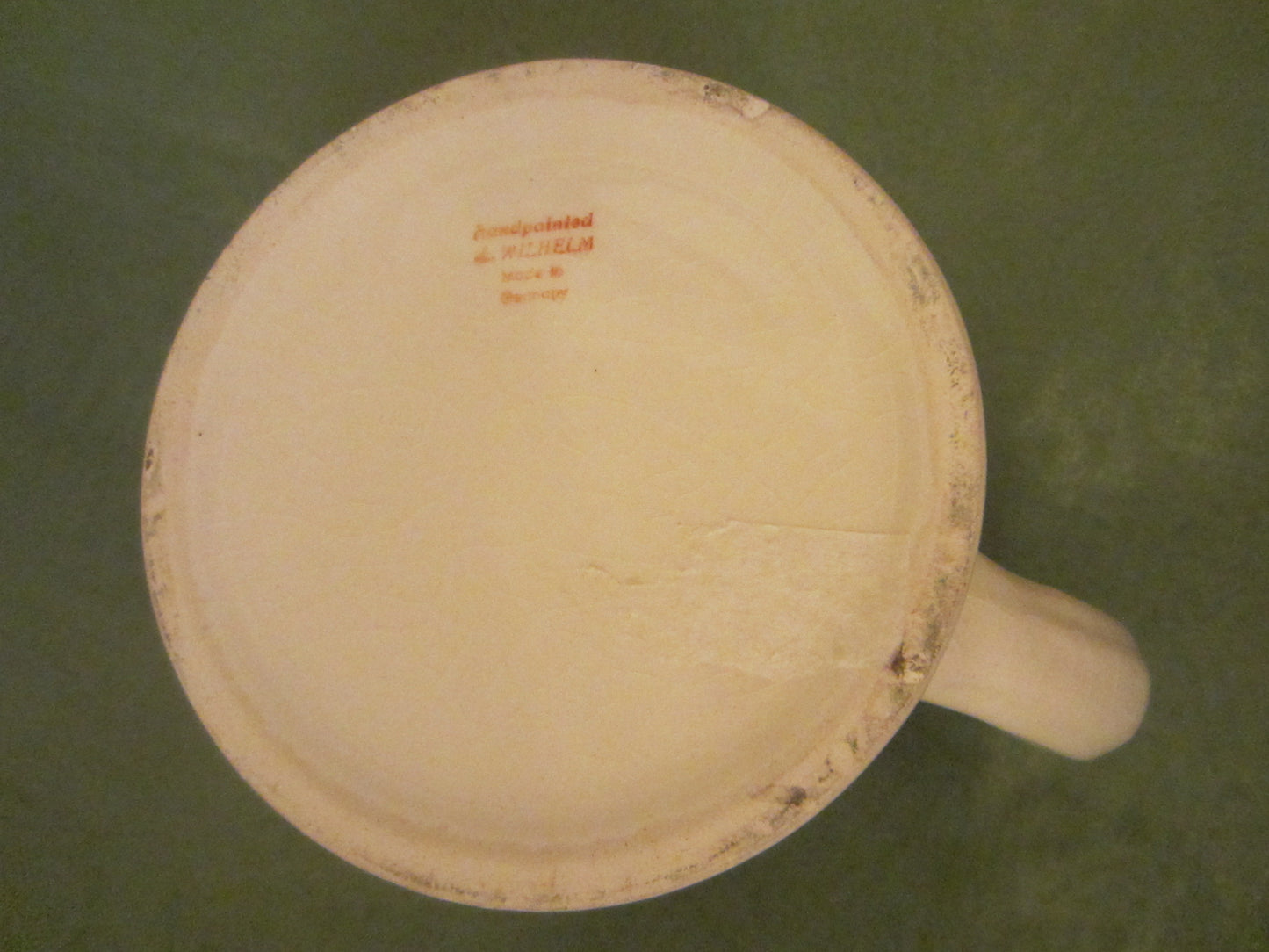 A Wilhelm Germany Bayern Region Coat Of Arm Ceramic Stein - Designer Unique Finds