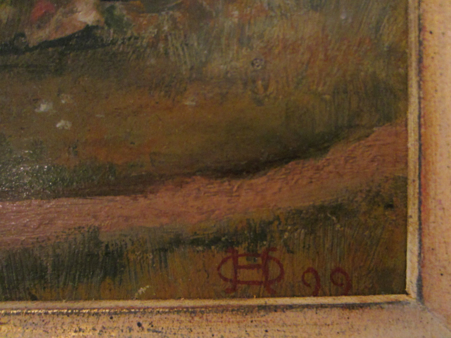 Henri Ottevaere Oil On Board Landscape Belgian Artist - Designer Unique Finds
- 8