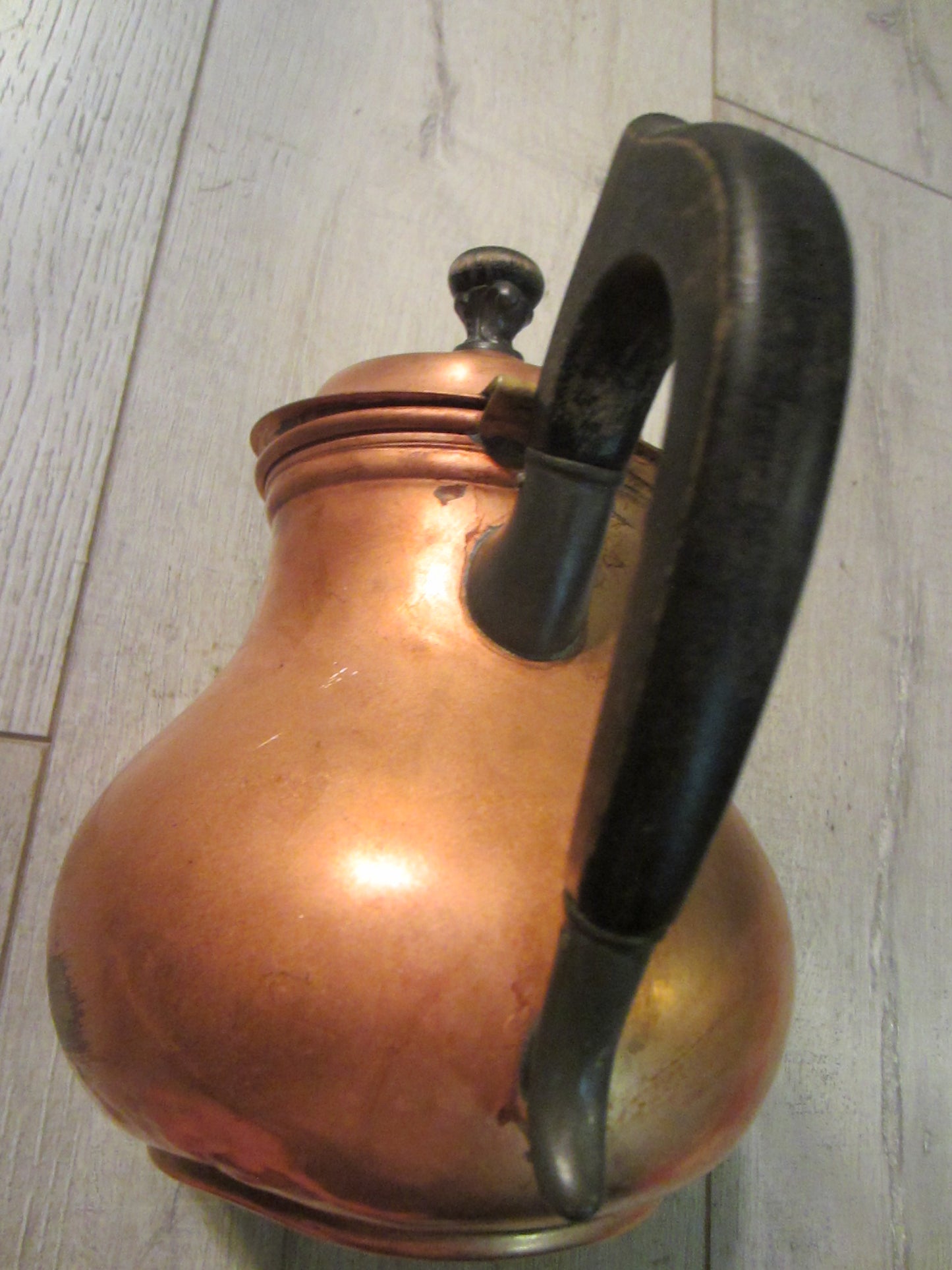 Copper Kettle Empire Style Tea Coffee Pot