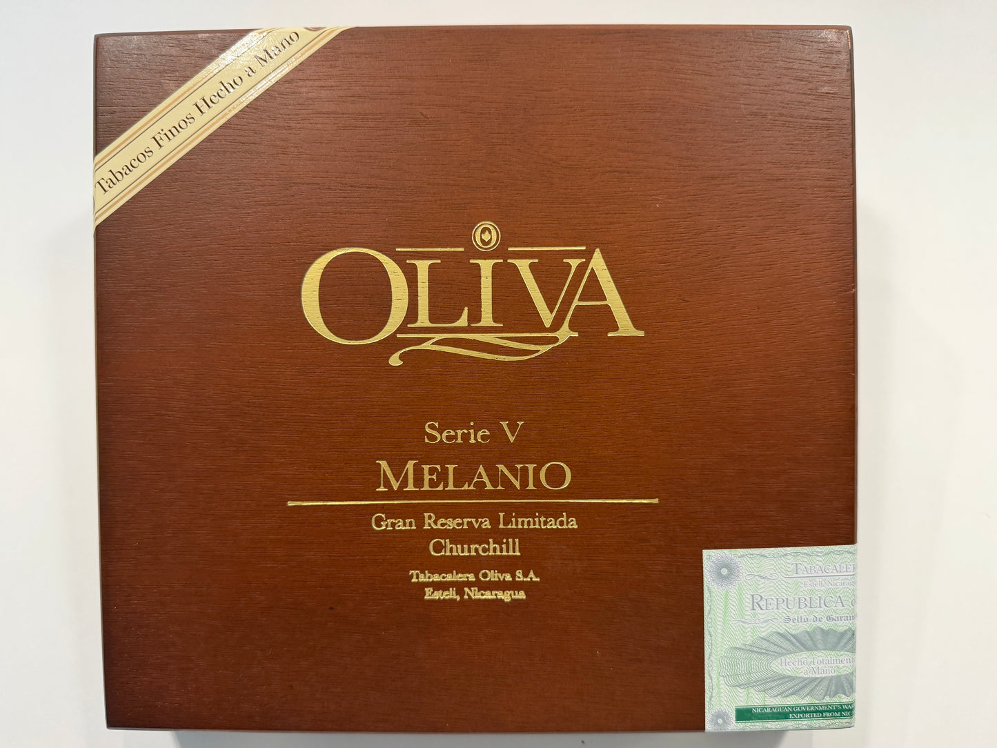 Oliva Serie V Melanio Churchill Limited Edition Humidor Box