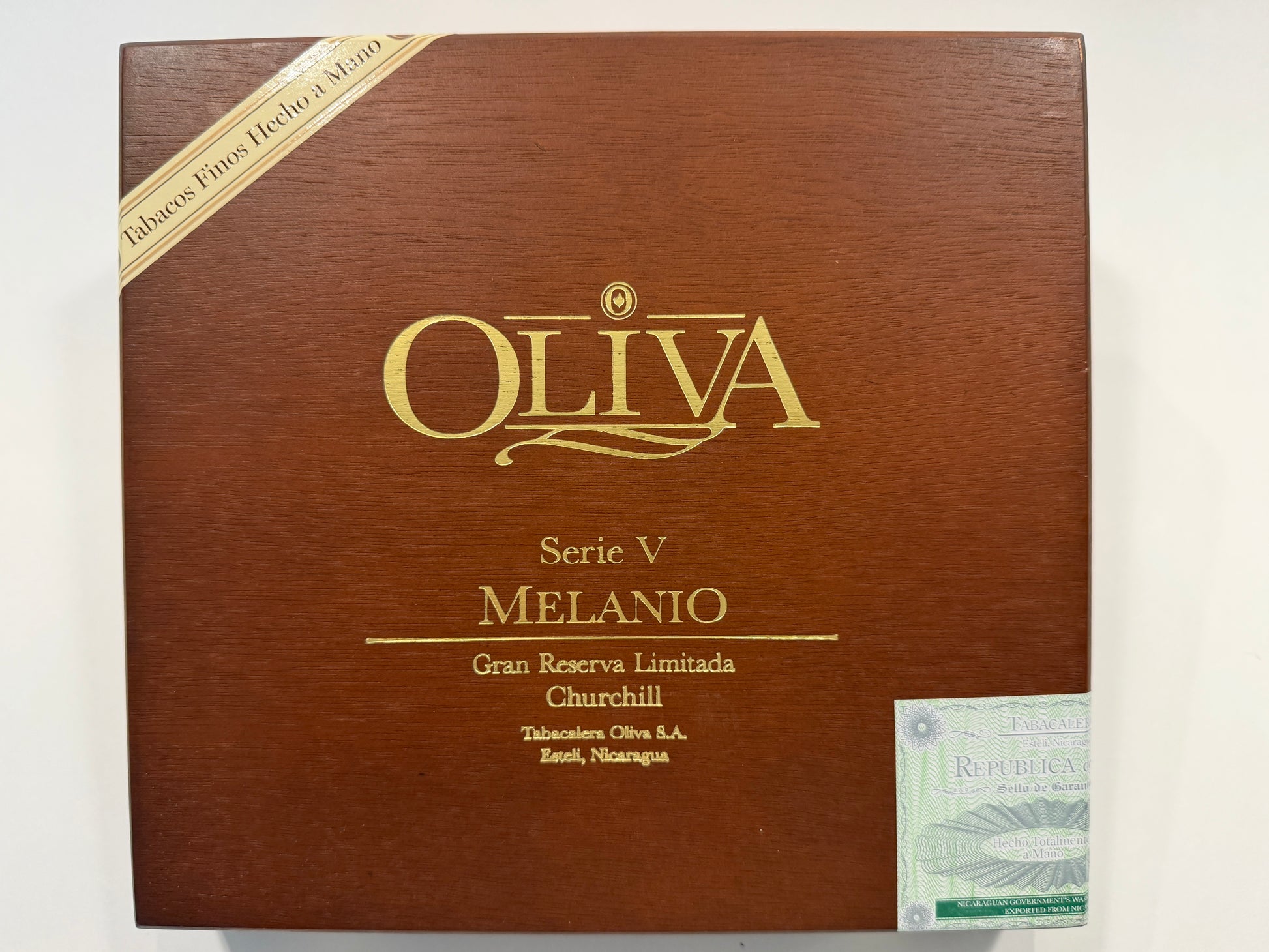 Oliva Serie V Melanio Churchill Limited Edition Humidor Box