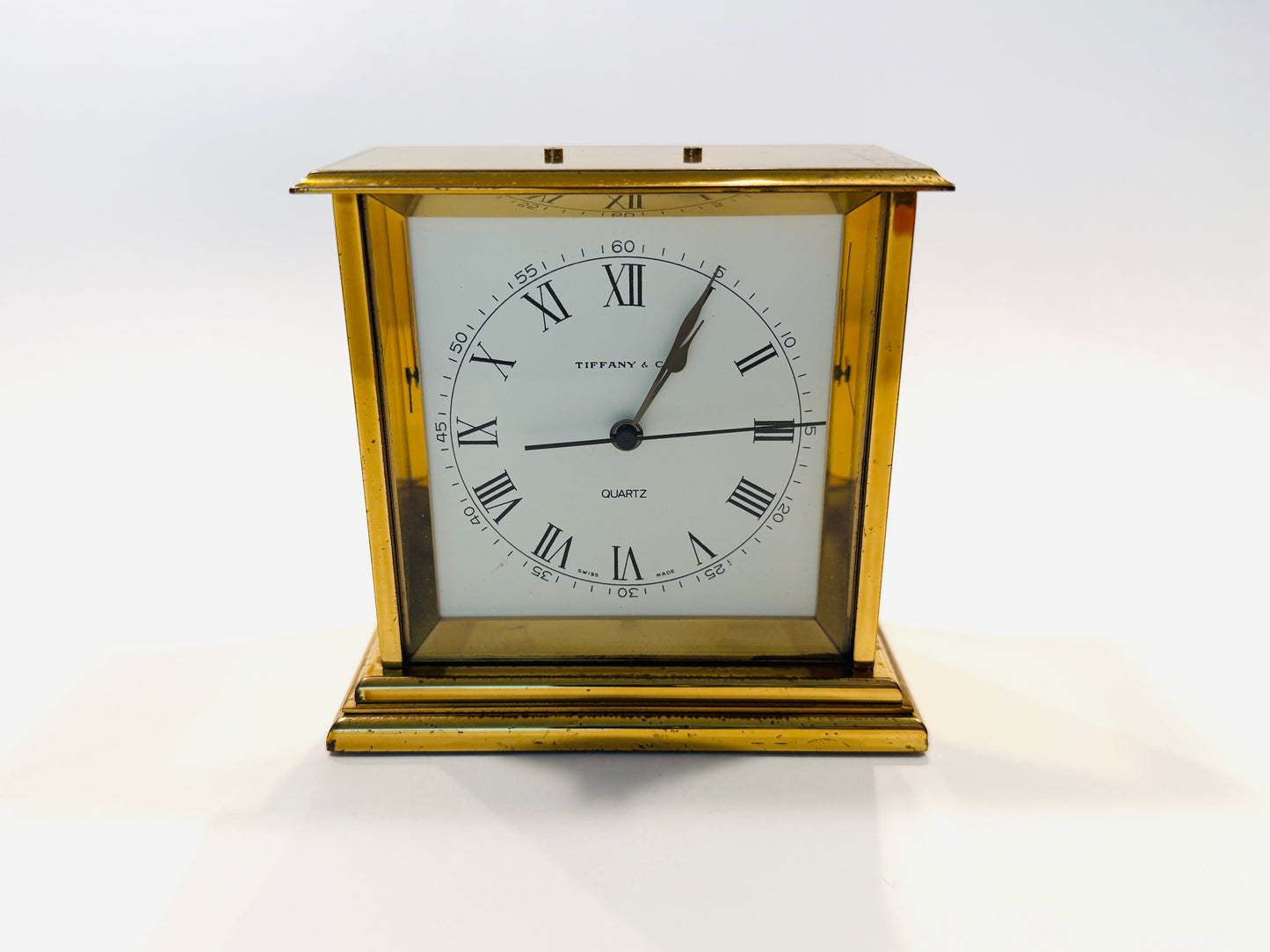 Tiffany And Company Portfolio Swiss Made Modern Quartz Clock