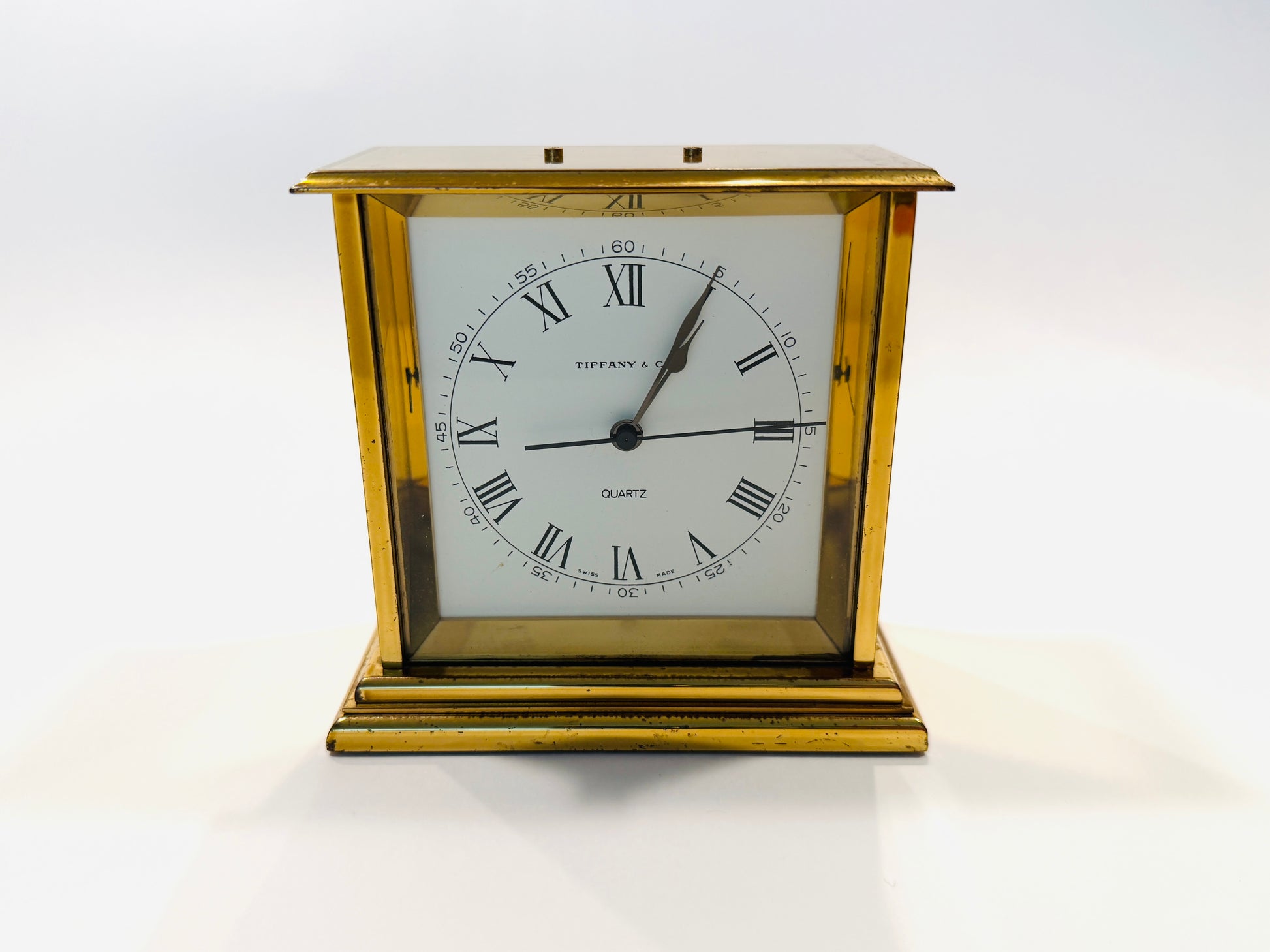 Tiffany And Company Portfolio Swiss Made Modern Quartz Clock