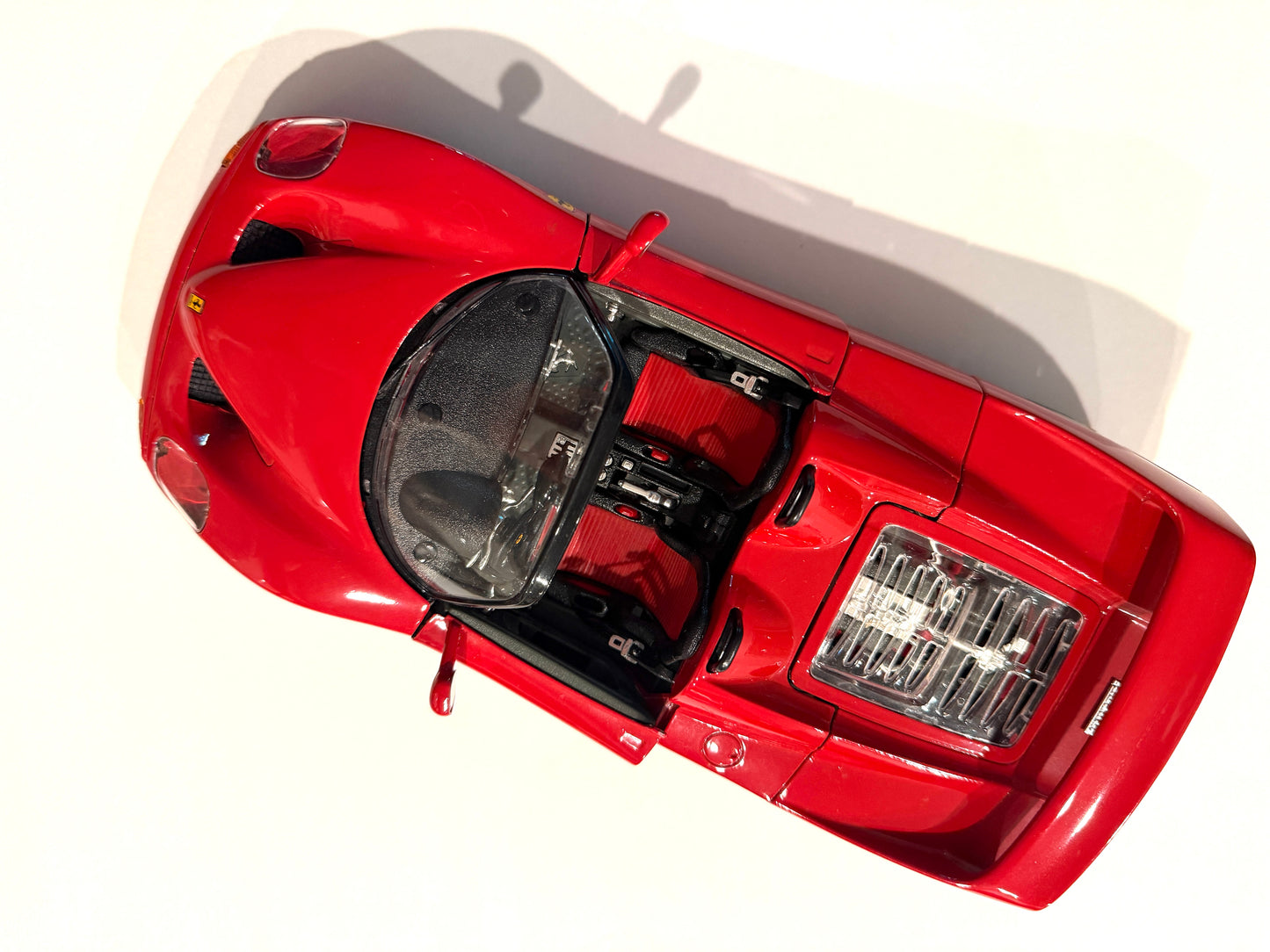 Red Ferrari F 50 Made In Italy Burago Diecast Model Car