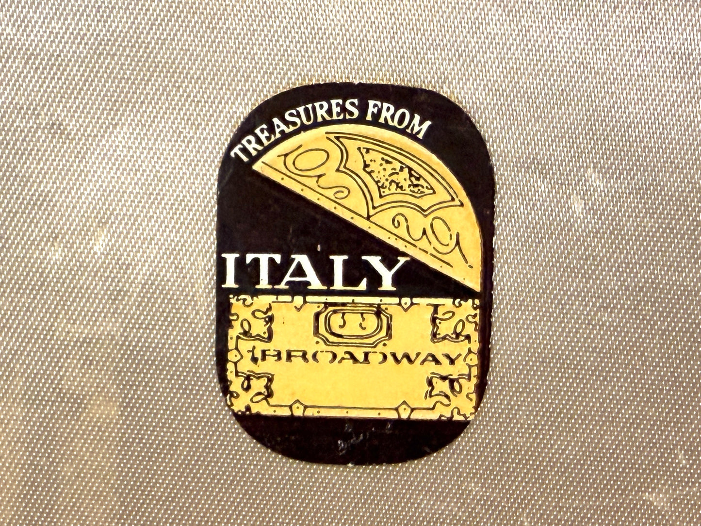 Treasure From Italy Broadway Figurative Textile Wall Tapestry