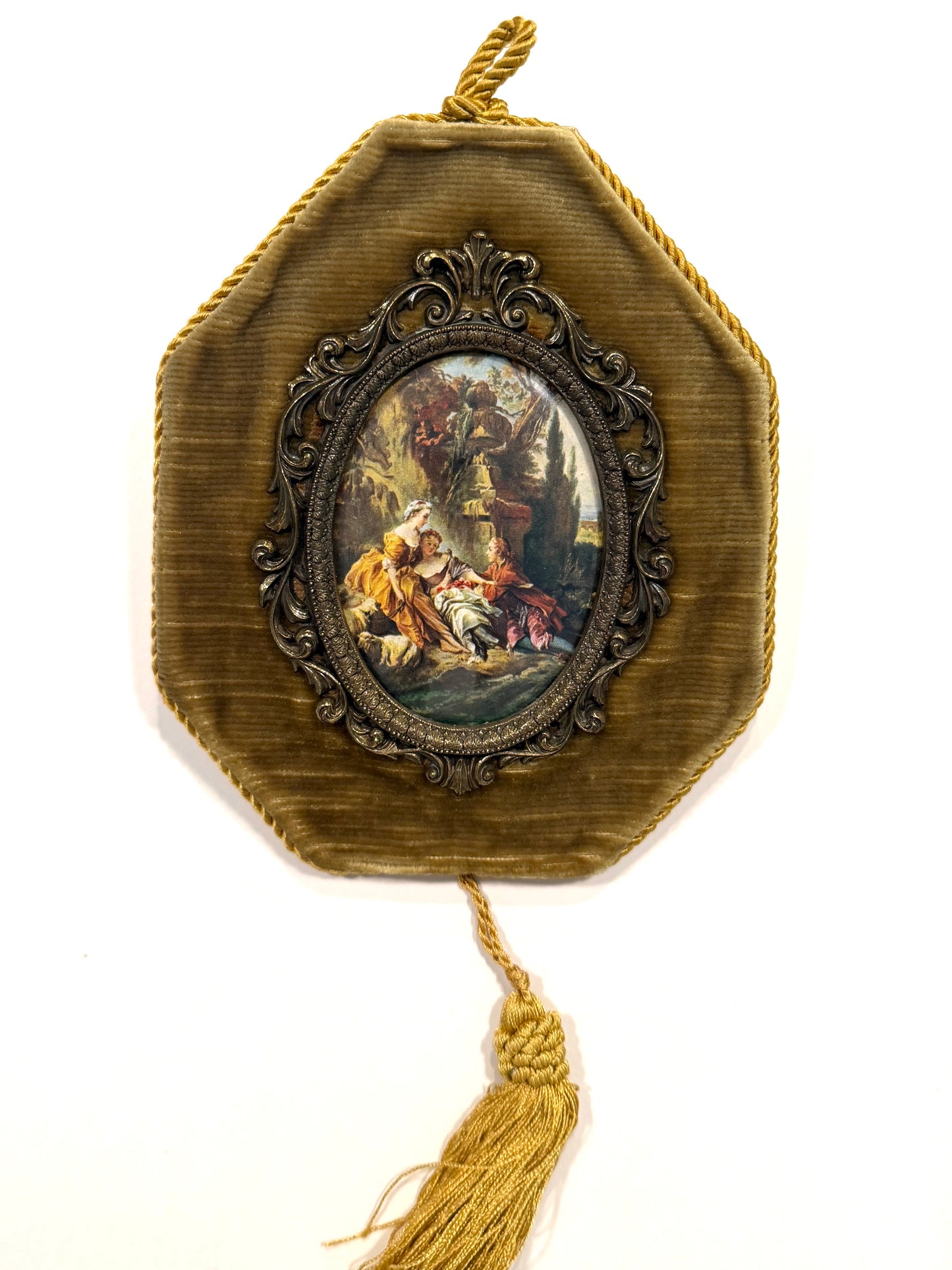 Treasure From Italy Broadway Figurative Textile Wall Tapestry