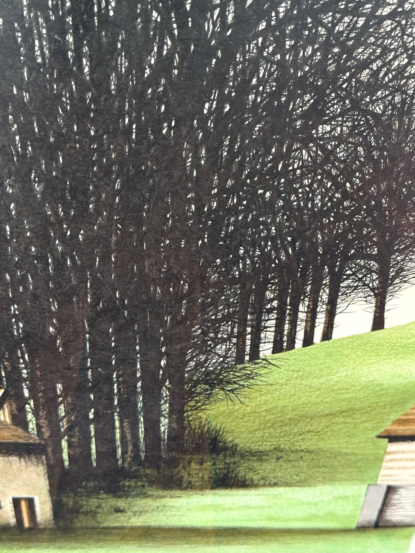 Jacques Deperthes Impressionist Pencil Signed Gouache