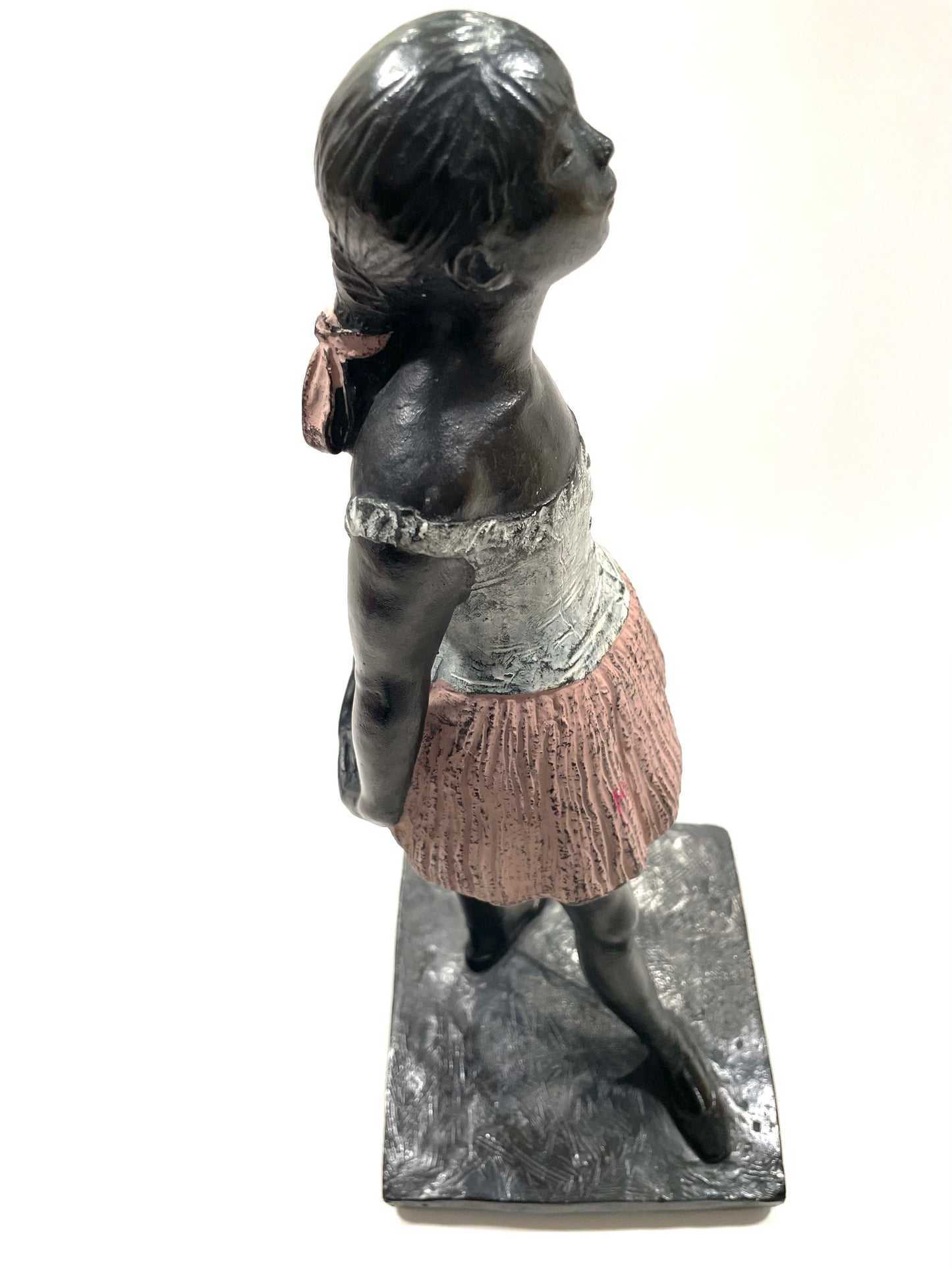 S Eylanbekov Alva Bronze Hand Painted Petite Danseuse Contemporary Sculpture