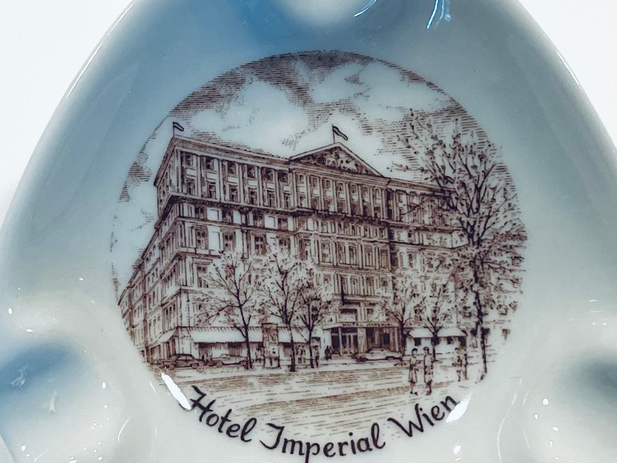 Rasper Sohne Wien 1 Souvenir Hotel Imperial Austrian Ashtray