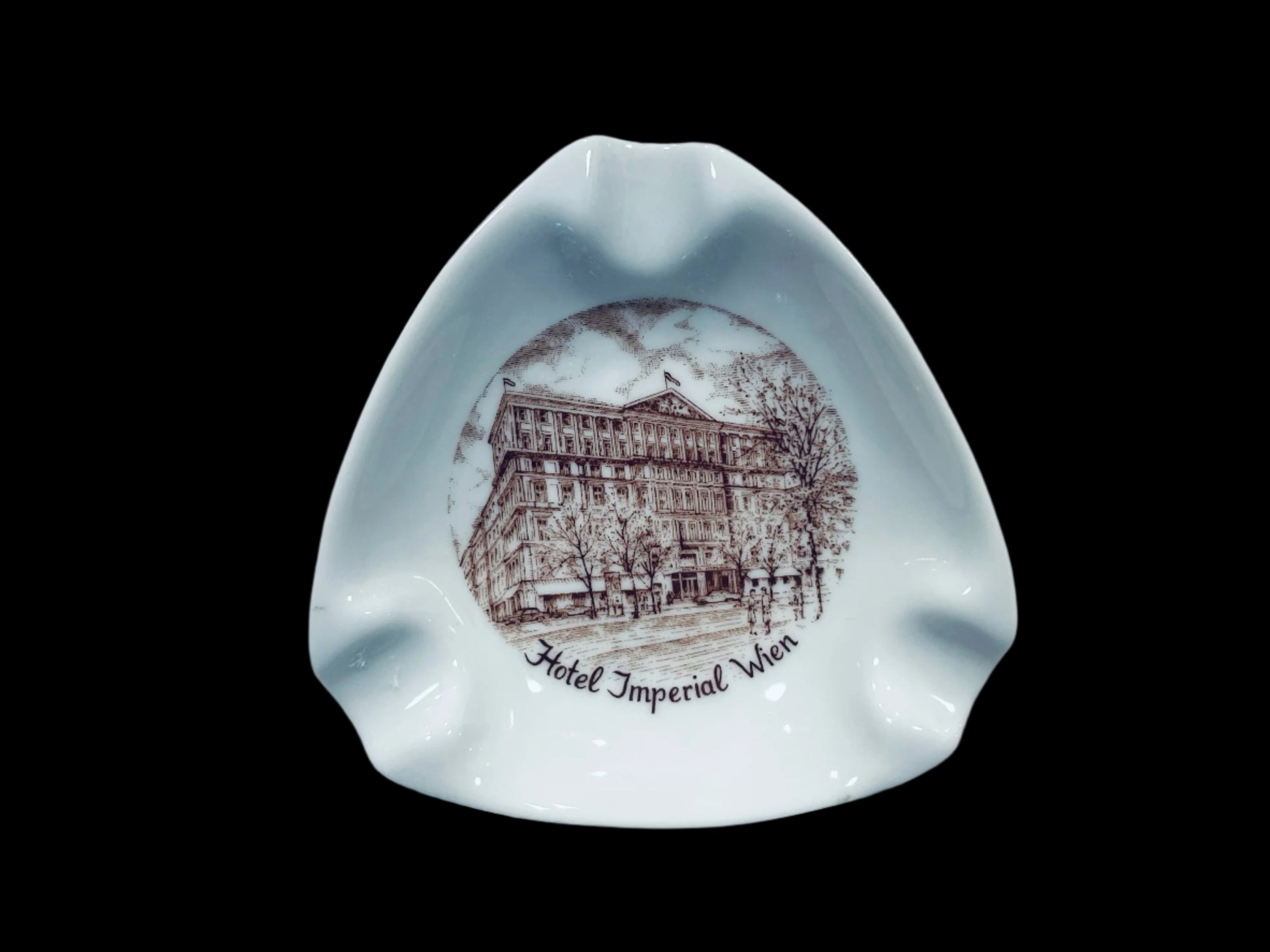 Rasper Sohne Wien 1 Souvenir Hotel Imperial Austrian Ashtray