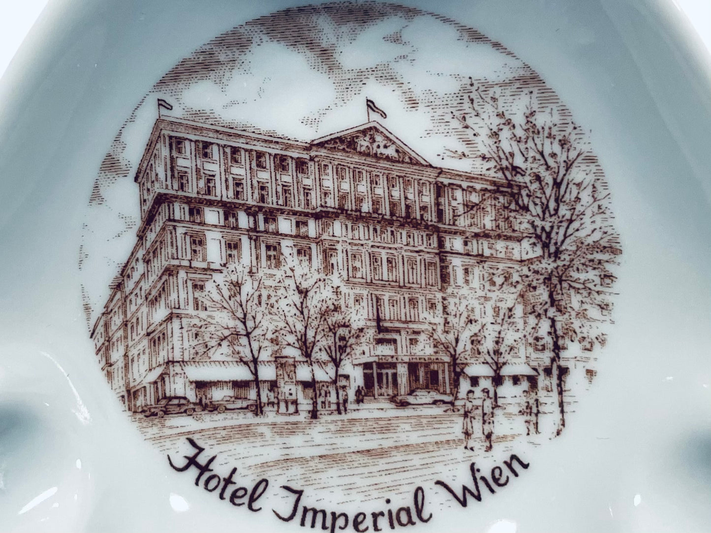 Rasper Sohne Wien 1 Souvenir Hotel Imperial Austrian Ashtray