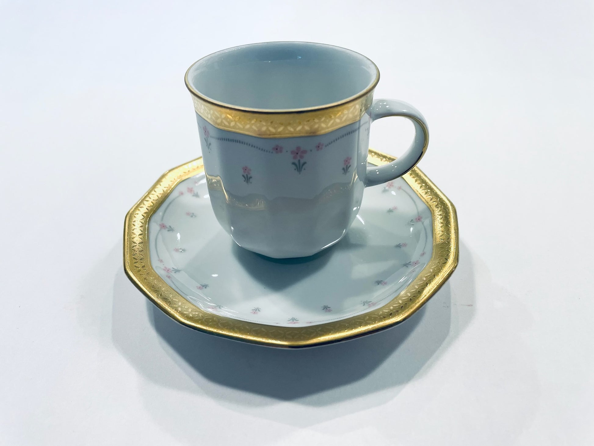 bavaria coffee cups Tirschenreuth Bavaria Porcelain Coffee Cup With Saucer Made in Germany