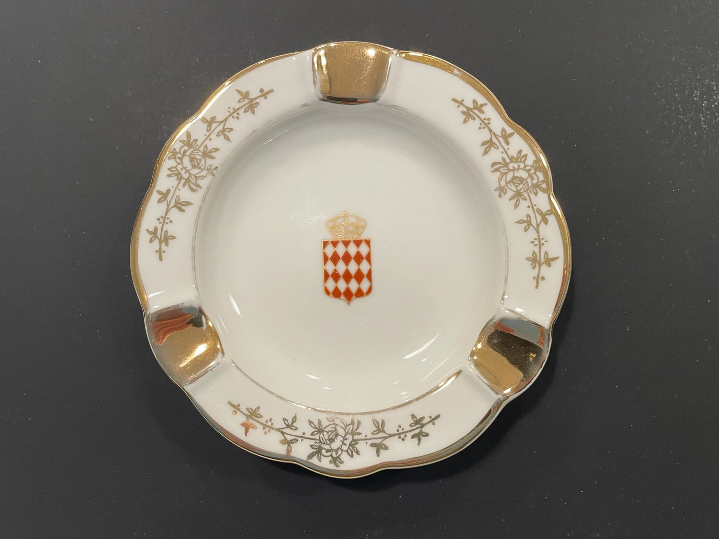 Limoges H T France A B Monte Carlo Ashtray Monaco Casino Hotel