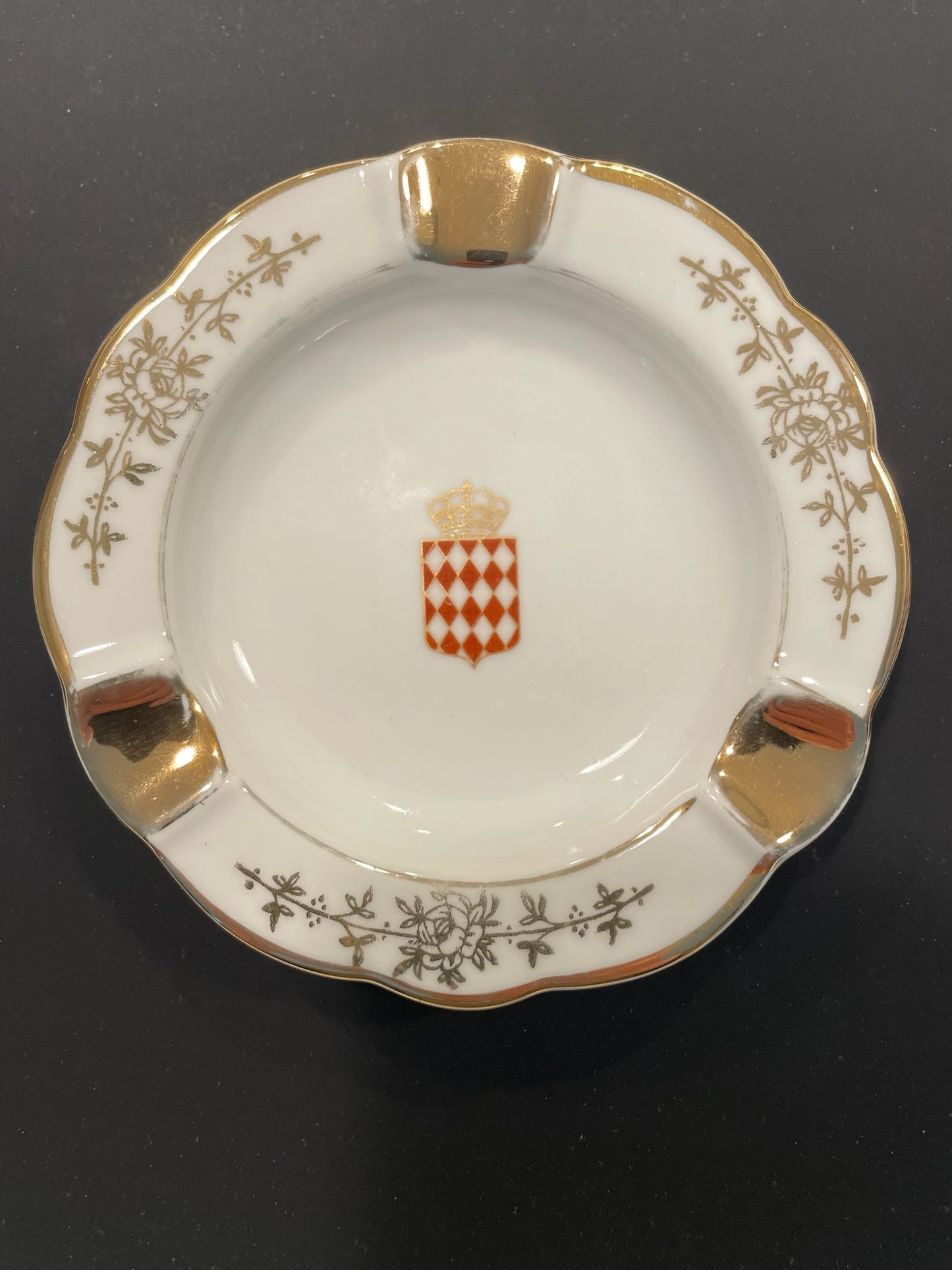 Limoges H T France A B Monte Carlo Ashtray Monaco Casino Hotel