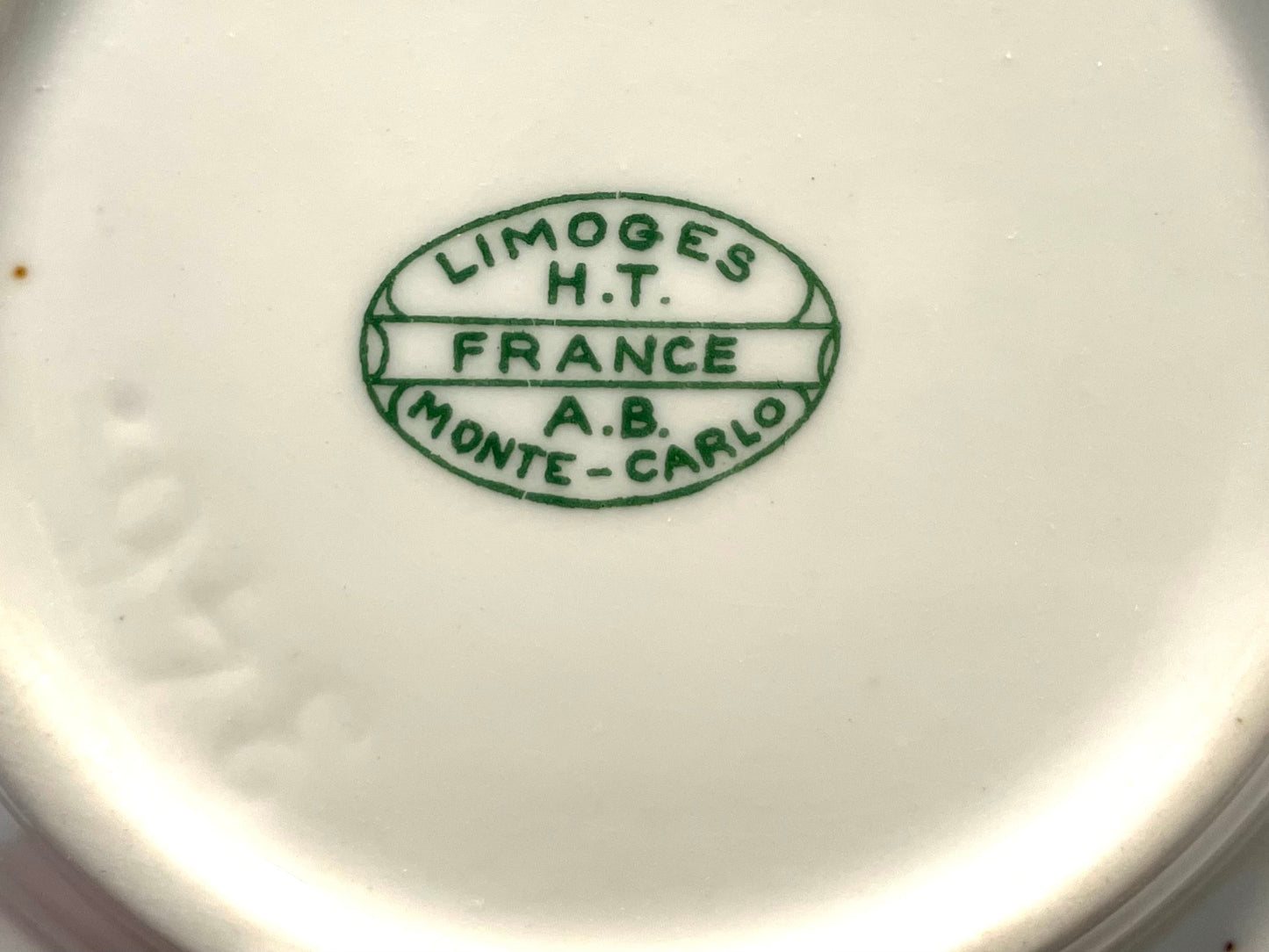 Limoges H T France A B Monte Carlo Ashtray Monaco Casino Hotel