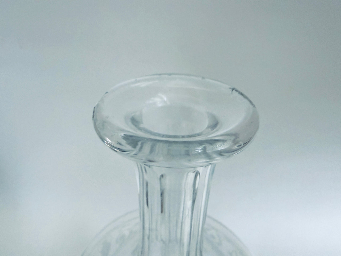 Baccarat Bottle For Croizet Made In France Neoclassic Crystal Decanter