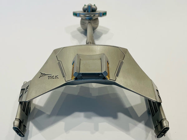 Klingon Cruiser Battle Design Spaceship TLS Pewter Spacecraft Model 1989 PPC