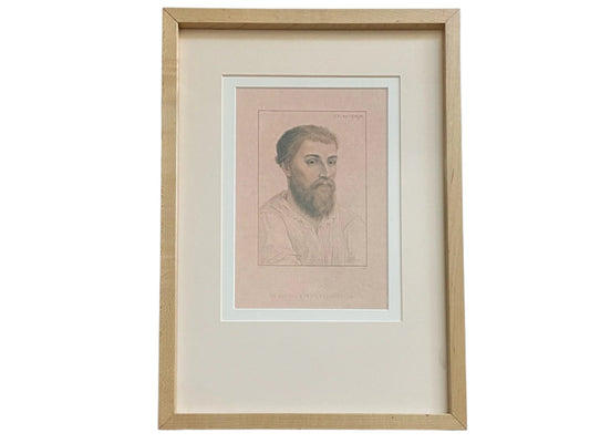 N Poines Knight Sir Nicholas Illustrated Print  