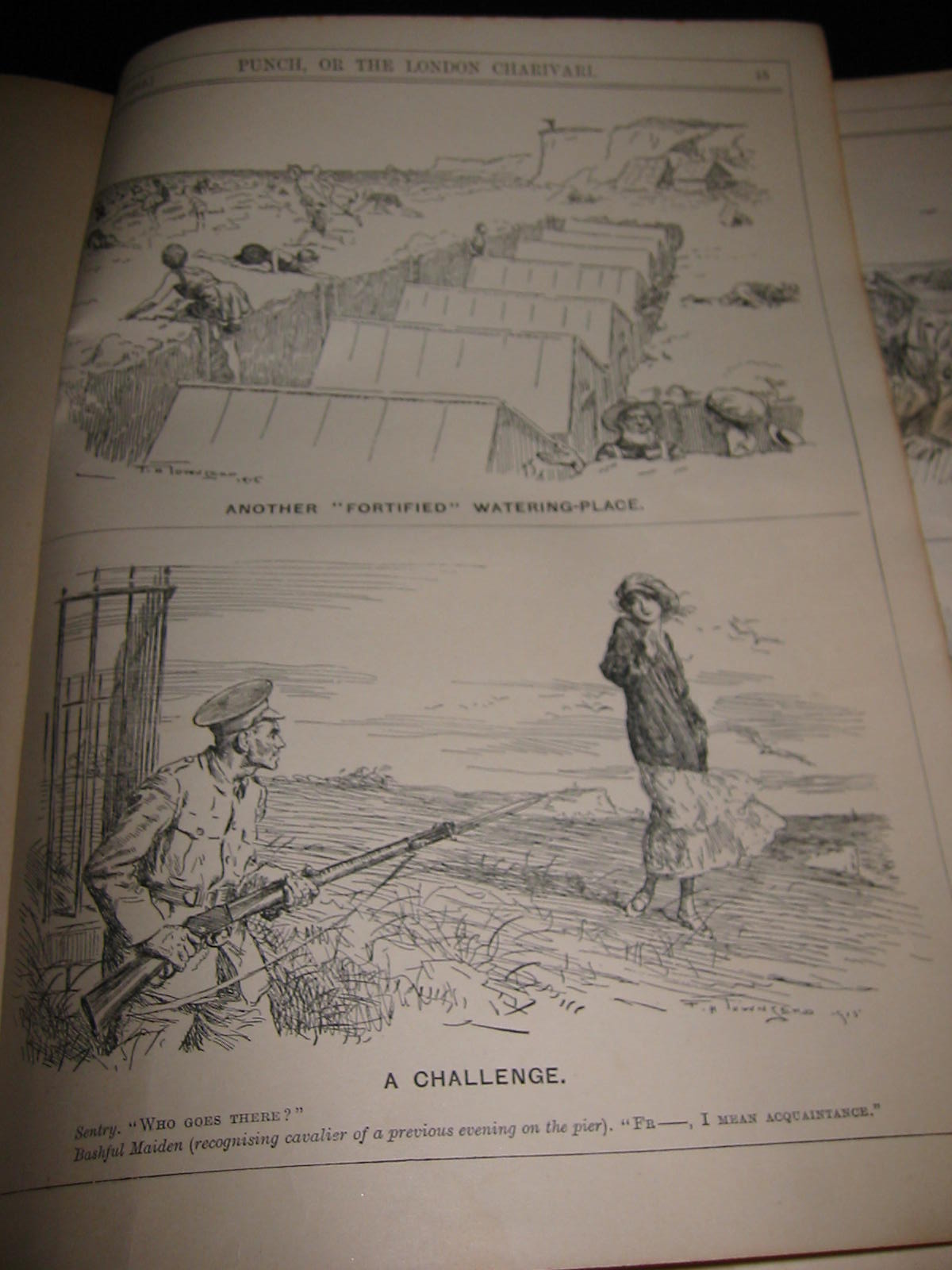 Antique Illustrated Punch In Leather Bounds 3 Volumes English Political Satire Journals