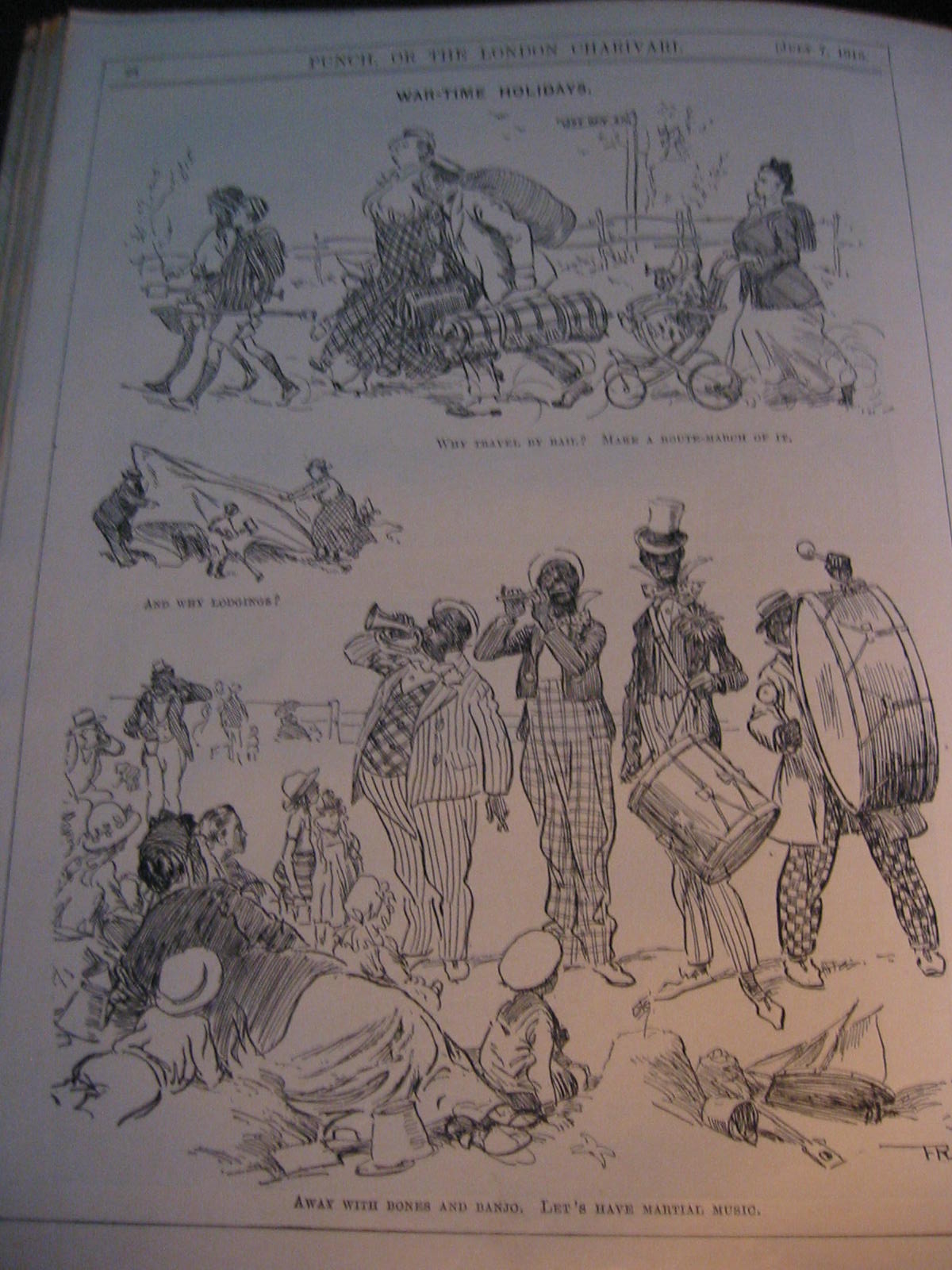 Antique Illustrated Punch In Leather Bounds 3 Volumes English Political Satire Journals