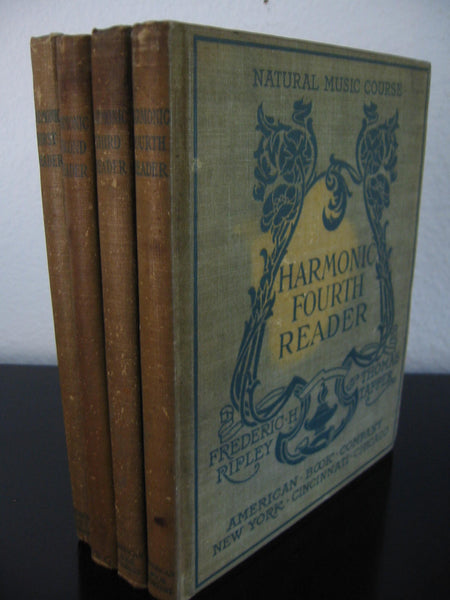 Fredrick H Ripley Natural Music Course Harmonic Reader Four Volumes