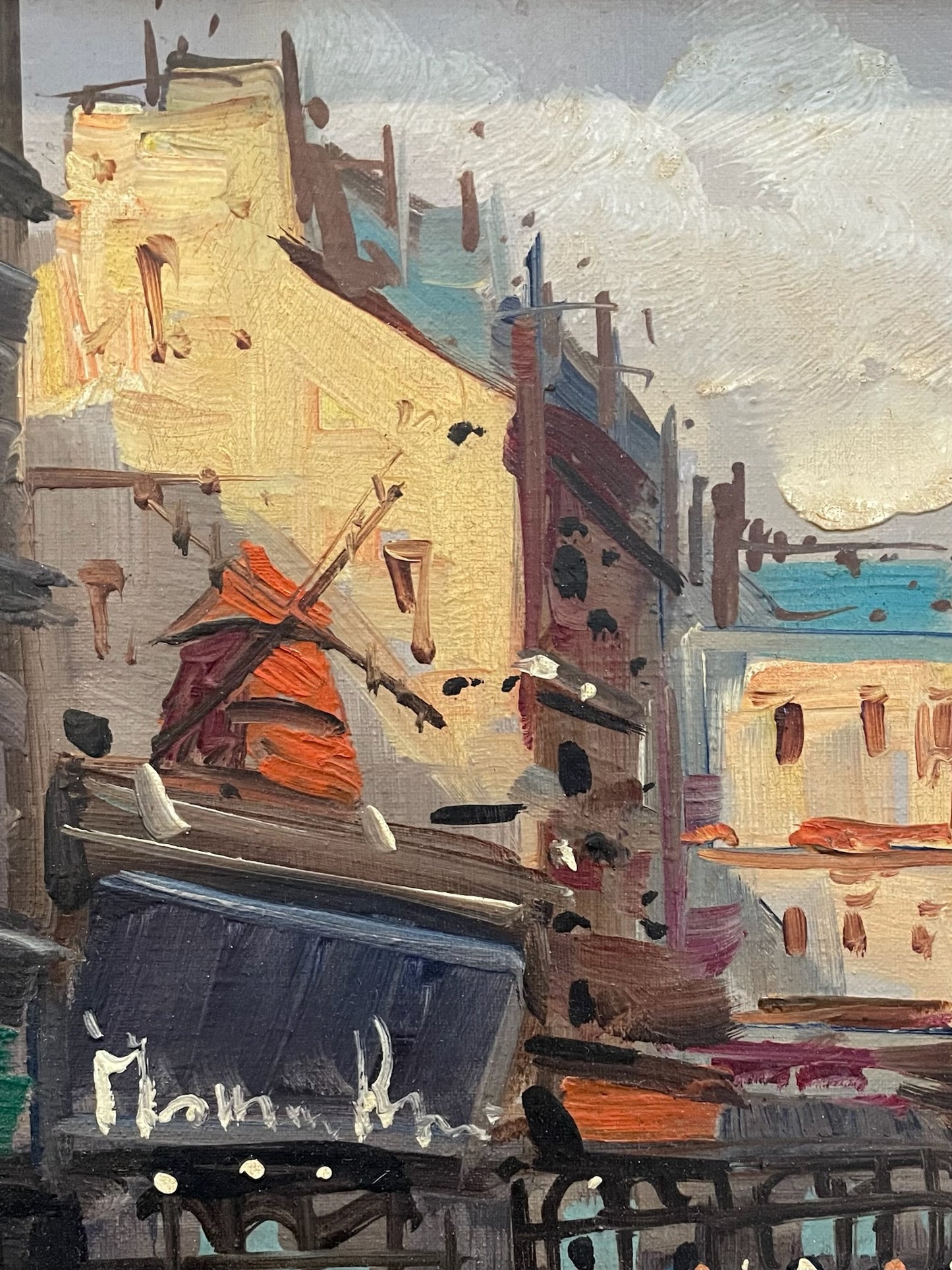 Moulin Rouge Paris Painting by Vitti