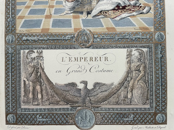 The Coronation of Napoleon Louvre Museum Seal of King French Art