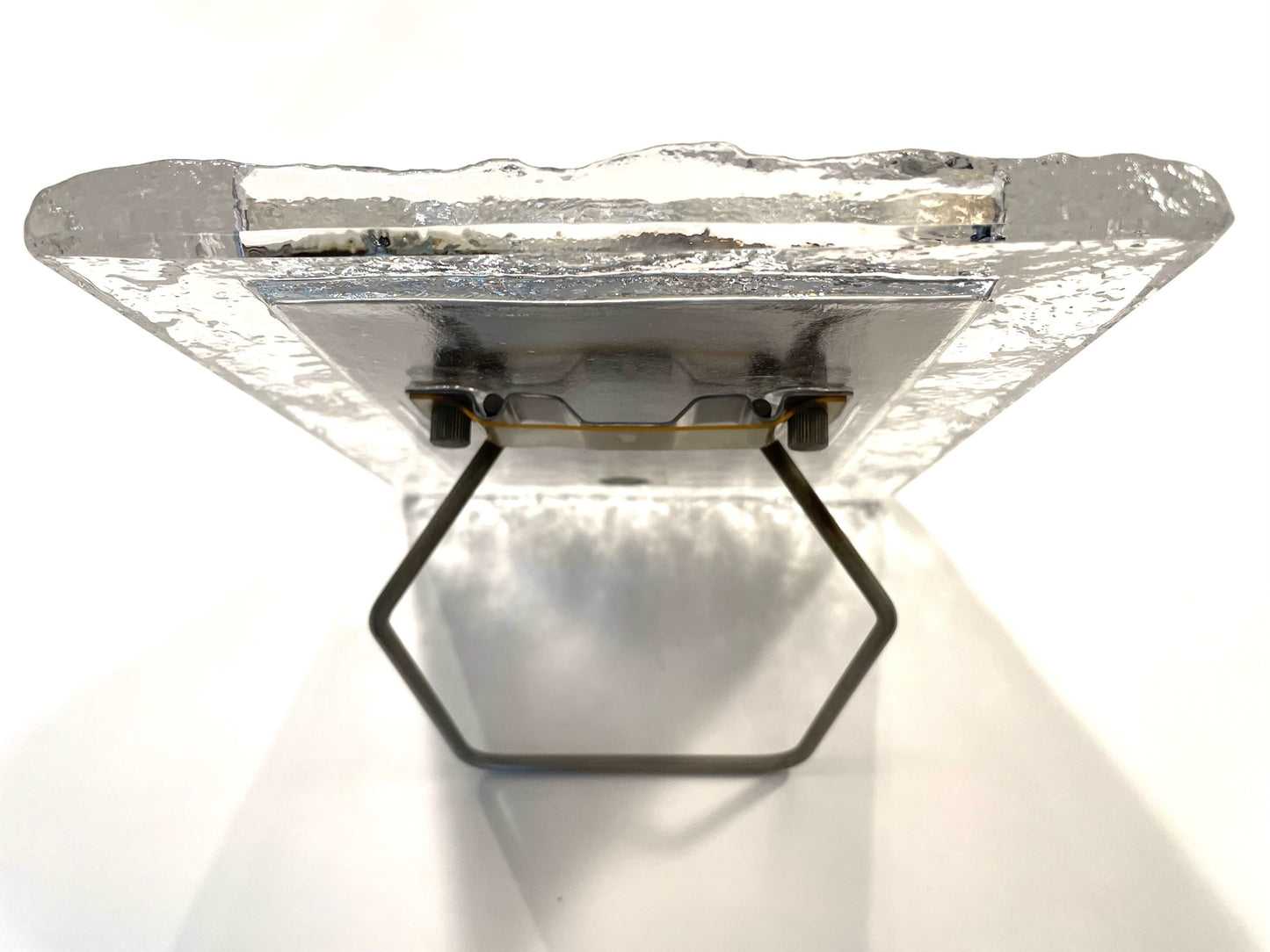 Japan Hoya Icy Glass Picture Frame Metal Stand