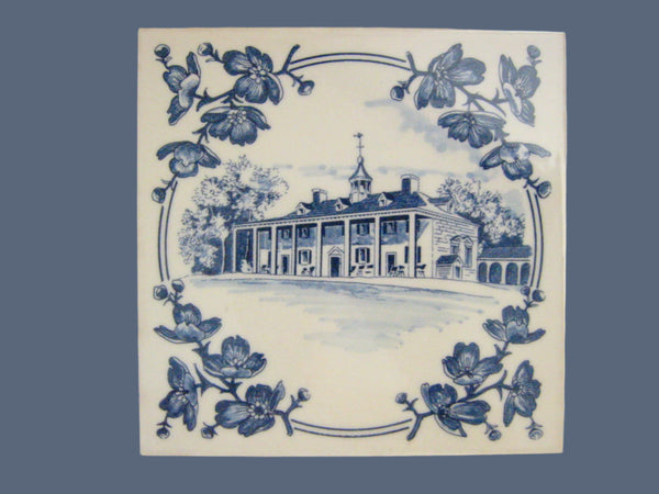 Royal Copenhagen Blue Delft Handwork Holland Porcelain Tile