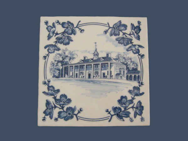 Royal Copenhagen Blue Delft Handwork Holland Porcelain Tile