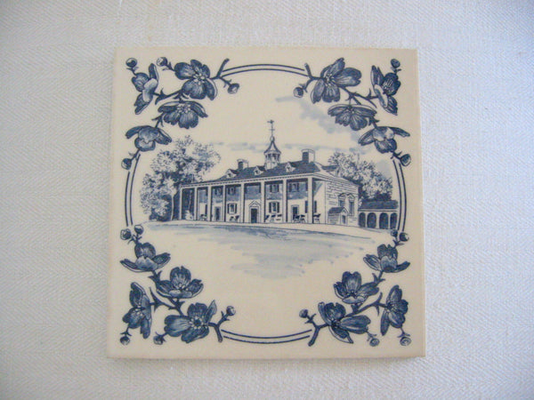 Royal Copenhagen Blue Delft Handwork Holland Porcelain Tile