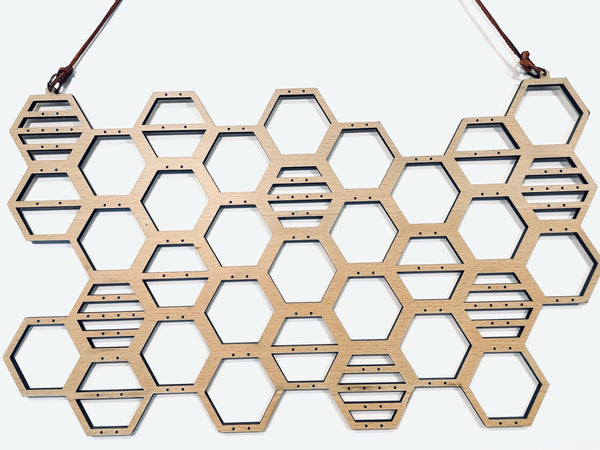 Hanging Geometric Golden Composed Decorative Object