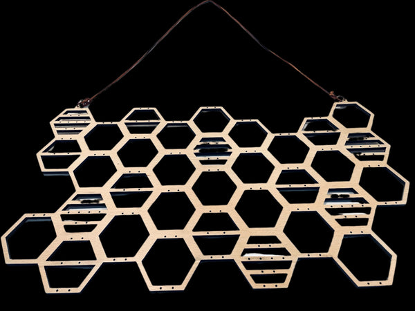 Hanging Geometric Golden Composed Decorative Object