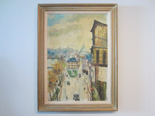Impressionist Cityscape Paris 64 Gata Oil On Canvas 