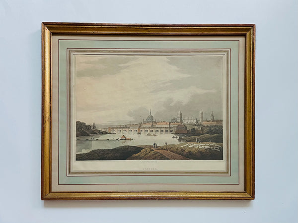 Robert Bowyer Pall Mall 1815 DRESEDN Lithograph Print