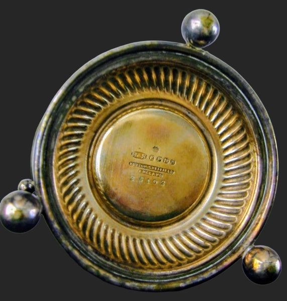 Hutton Sheffield England Silverplated Egg Poacher Coddler Hallmarked