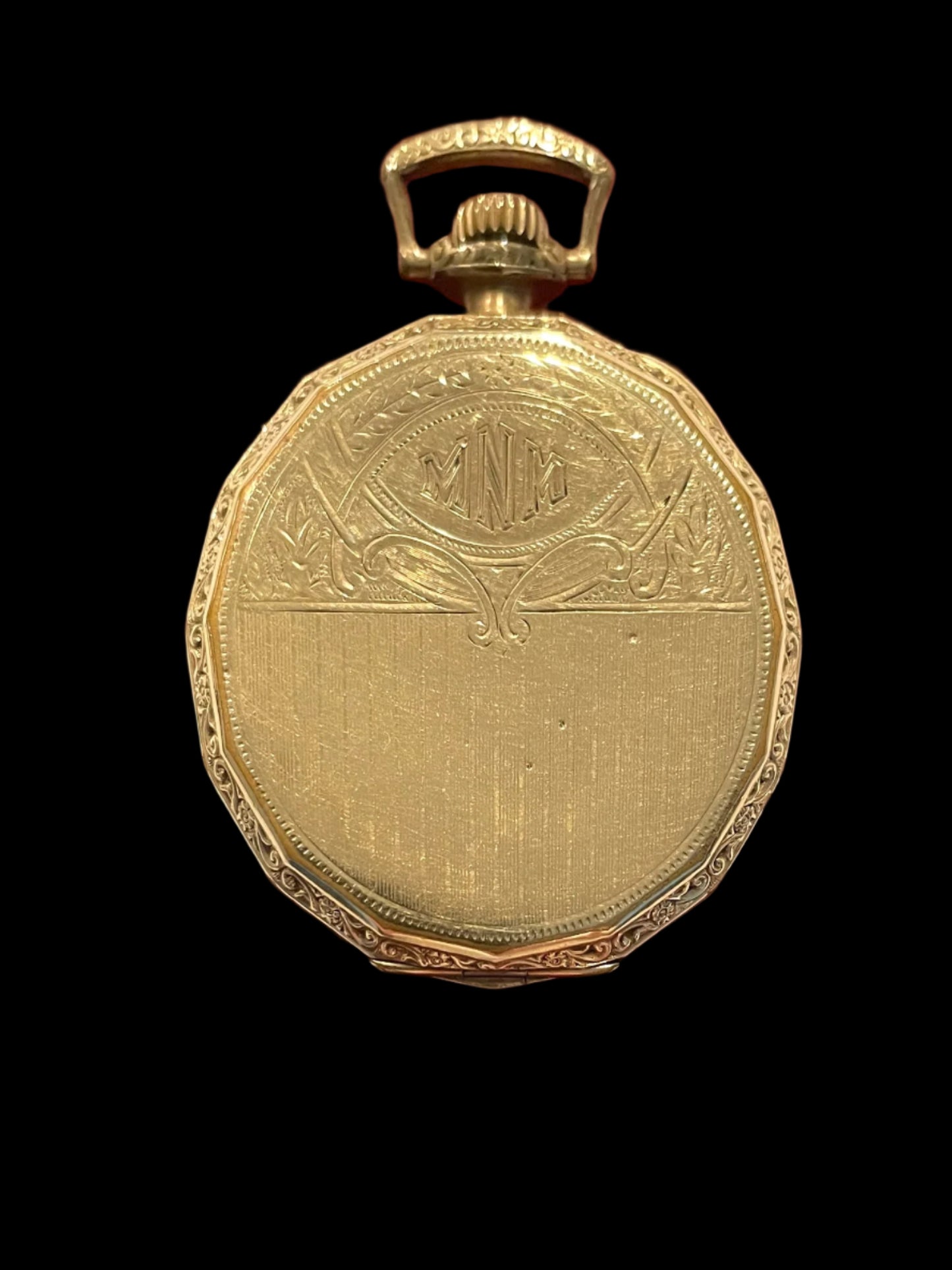 Elgin Natl Watch Co USA Gold Plated 17 Jewles Vintage Pocket Watch